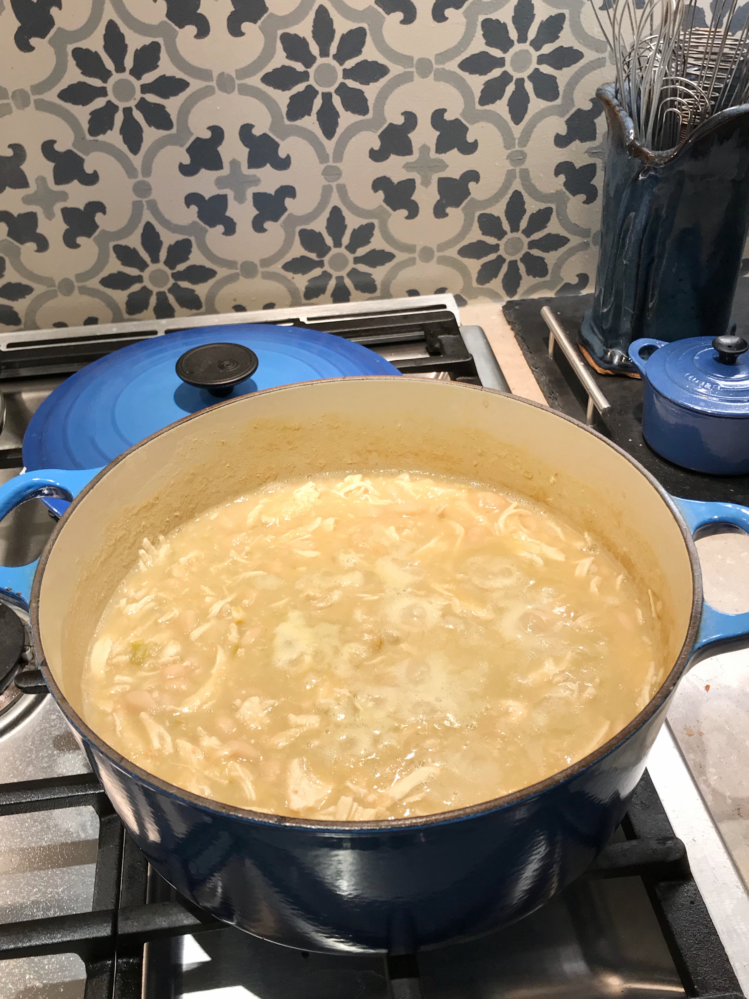 Creamy Hearty White Chicken Chili