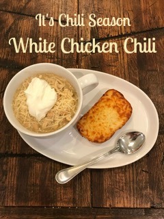 It’s Finally Chili Season – White Chicken Chili