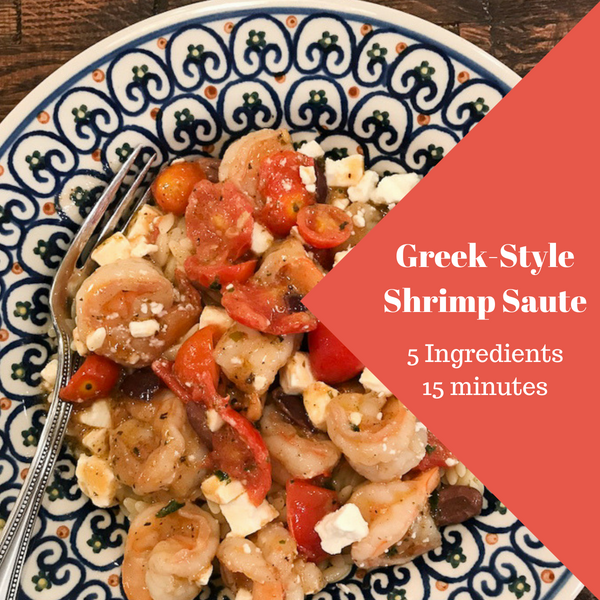 Greek-Style Shrimp Saute